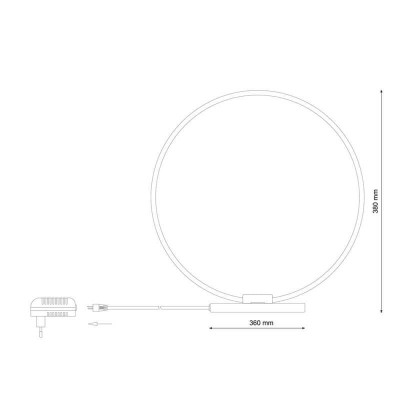Настольная лампа Lucia Tucci Modena T170 LED RGB - изображение 2 Настольная лампа Lucia Tucci Modena T170 LED RGB - изображение 2