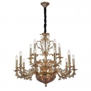 Подвесная люстра Lucia Tucci Firenze 1780.15.3 Antique Gold