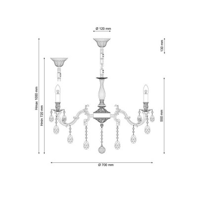 Подвесная люстра Lucia Tucci Firenze 141.8 Cream White - изображение 2 Подвесная люстра Lucia Tucci Firenze 141.8 Cream White - изображение 2