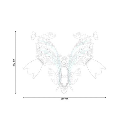 Бра Lucia Tucci Fiori Di Rose W1760.2 - изображение 2 Бра Lucia Tucci Fiori Di Rose W1760.2 - изображение 2