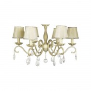 Потолочная люстра Lucia Tucci Bari 370.6 Cream White