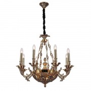 Подвесная люстра Lucia Tucci Firenze 1781.8.2 Antique Gold