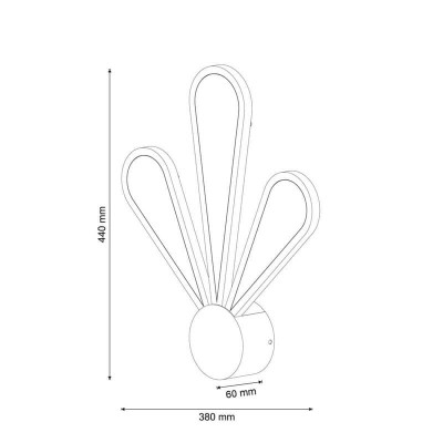 Бра Lucia Tucci Miracoli W200.3 LED - изображение 2 Бра Lucia Tucci Miracoli W200.3 LED - изображение 2