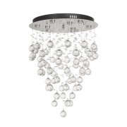 Каскадная светодиодная люстра Lucia Tucci Grappolo 1802.6 Silver