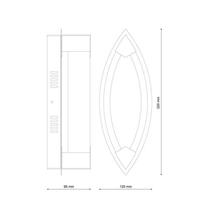 Настенный светильник Lucia Tucci Modena W172.1 Small LED320 - изображение 2 Настенный светильник Lucia Tucci Modena W172.1 Small LED320 - изображение 2