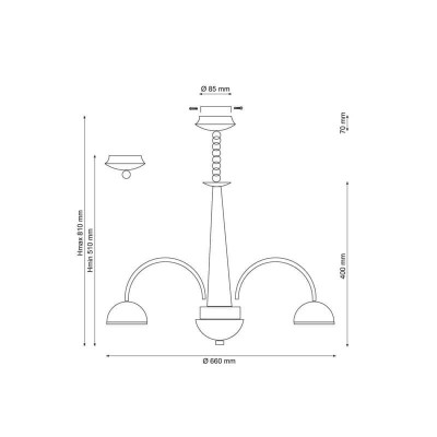 Подвесная люстра Lucia Tucci Natura 065.8 LED - изображение 2 Подвесная люстра Lucia Tucci Natura 065.8 LED - изображение 2
