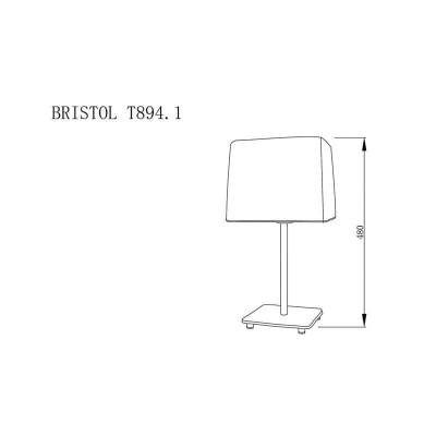 Настольная лампа Lucia Tucci Bristol T894.1 - изображение 2 Настольная лампа Lucia Tucci Bristol T894.1 - изображение 2