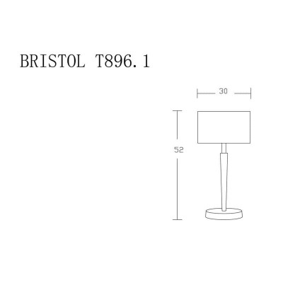 Настольная лампа Lucia Tucci Bristol T896.1 - изображение 2 Настольная лампа Lucia Tucci Bristol T896.1 - изображение 2