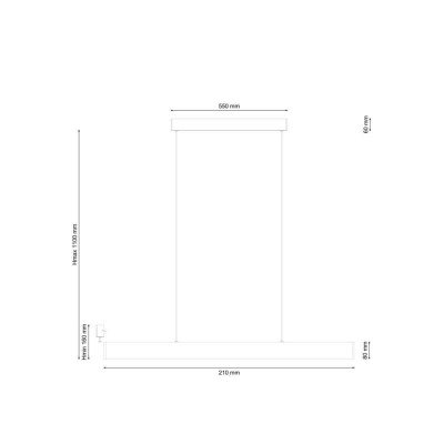 Подвесной светодиодный светильник Lucia Tucci Aero 206.30 Bianco Led - изображение 2 Подвесной светодиодный светильник Lucia Tucci Aero 206.30 Bianco Led - изображение 2