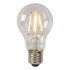 Лампа светодиодная диммируемая Lucide E27 5W 2700K прозрачная 49020/05/60 - изображение 3 Лампа светодиодная диммируемая Lucide E27 5W 2700K прозрачная 49020/05/60 - изображение 3