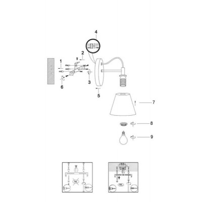 Бра Lucide Possio 03213/01/41 - изображение 4 Бра Lucide Possio 03213/01/41 - изображение 4