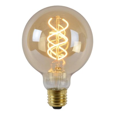 Лампа светодиодная диммируемая Lucide E27 5W 2200K янтарная 49032/05/62 - изображение 3 Лампа светодиодная диммируемая Lucide E27 5W 2200K янтарная 49032/05/62 - изображение 3