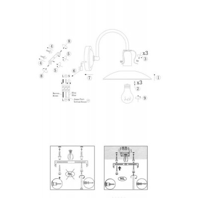 Бра Lucide Romer 30276/01/38 - изображение 3 Бра Lucide Romer 30276/01/38 - изображение 3
