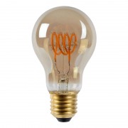 Лампа светодиодная диммируемая Lucide E27 5W 2200K дымчатая 49042/05/65