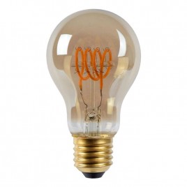 Лампа светодиодная диммируемая Lucide E27 5W 2200K дымчатая 49042/05/65