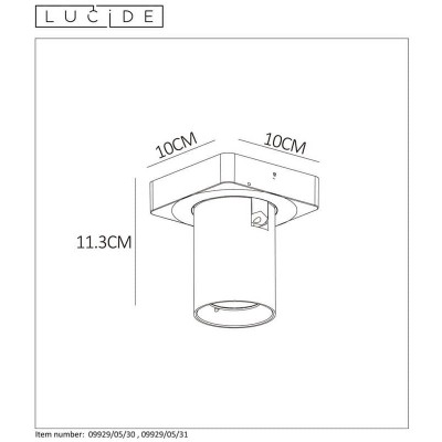 Спот Lucide Nigel 09929/05/31 - изображение 3 Спот Lucide Nigel 09929/05/31 - изображение 3