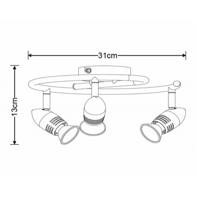 Светодиодный спот Lucide Caro-Led 13955/14/03 - изображение 3 Светодиодный спот Lucide Caro-Led 13955/14/03 - изображение 3