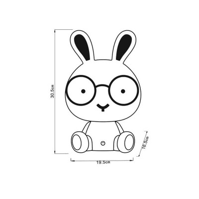 Настольная лампа Lucide Dodo Rabbit 71591/03/66 - изображение 2 Настольная лампа Lucide Dodo Rabbit 71591/03/66 - изображение 2