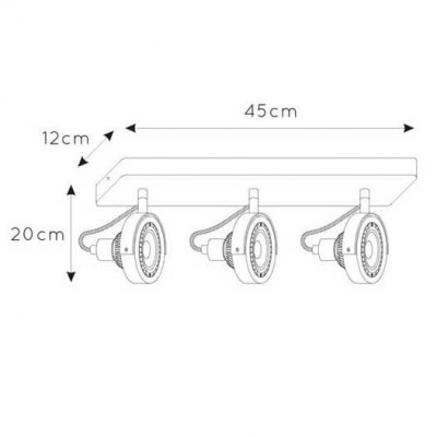 Спот Lucide Tala Led 31931/36/31 - изображение 2 Спот Lucide Tala Led 31931/36/31 - изображение 2