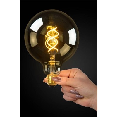 Лампа светодиодная диммируемая Lucide E27 5W 2200K дымчатая 49033/05/65 - изображение 2 Лампа светодиодная диммируемая Lucide E27 5W 2200K дымчатая 49033/05/65 - изображение 2