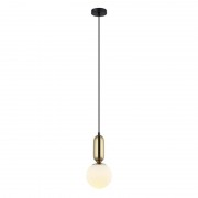 Подвесной светильник Lumien Hall Эрмин LH4112/1PS-BK-BR