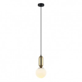 Подвесной светильник Lumien Hall Эрмин LH4112/1PS-BK-BR