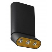 Светодиодный спот Lumien Hall Фергус 8005/3CM-BK-GD