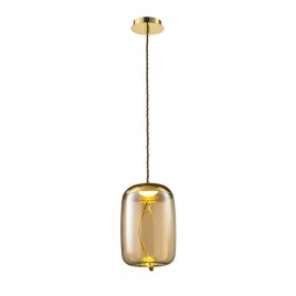 Подвесной светодиодный светильник Lumien Hall Avila LH4110/1PB-GD-AM