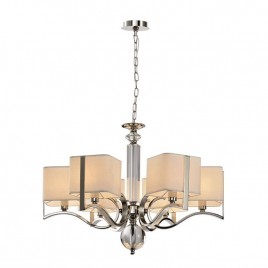 Подвесная люстра Lumien Hall Адельфия LH1047/6P-NK-WT