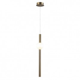 Подвесной светодиодный светильник Lumien Hall Greniya LH8023/1PA-GD-WT