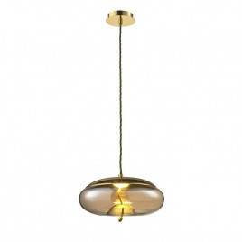 Подвесной светодиодный светильник Lumien Hall Avila LH4110/1PD-GD-AM