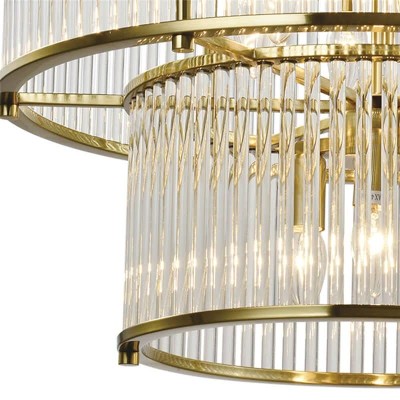Подвесная люстра Lumien Hall Lariana LH3038/9P-A-CO-CL - изображение 3 Подвесная люстра Lumien Hall Lariana LH3038/9P-A-CO-CL - изображение 3