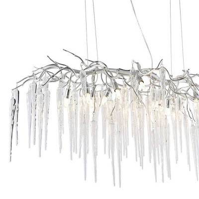 Подвесная люстра Lumien Hall Emelin LH3066/12PR-SL-CL - изображение 3 Подвесная люстра Lumien Hall Emelin LH3066/12PR-SL-CL - изображение 3