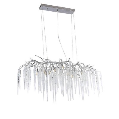 Подвесная люстра Lumien Hall Emelin LH3066/12PR-SL-CL - изображение 4 Подвесная люстра Lumien Hall Emelin LH3066/12PR-SL-CL - изображение 4
