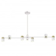 Подвесная люстра Lumien Hall Саурис LH8020/6P-WT-GD