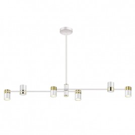 Подвесная люстра Lumien Hall Саурис LH8020/6P-WT-GD