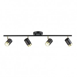 Спот Lumien Hall Саурис LH8020/4C-BK-GD