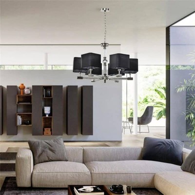 Подвесная люстра Lumien Hall Bolyasko LH1056/6P-NK-BK - изображение 4 Подвесная люстра Lumien Hall Bolyasko LH1056/6P-NK-BK - изображение 4