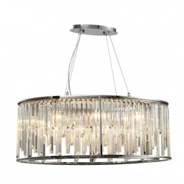 Подвесная люстра Lumien Hall Сиена LH3050/8PO-CR-CL