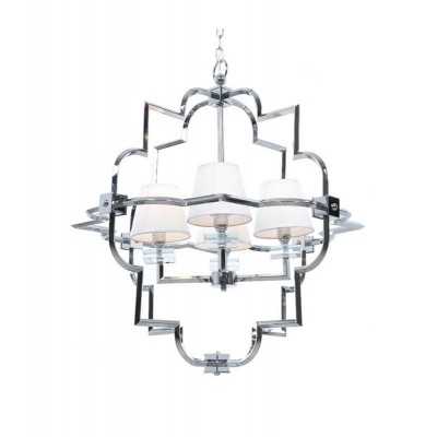Подвесная люстра Lumina Deco Baltimore LDP 8020-4 CHR+WT - изображение 2 Подвесная люстра Lumina Deco Baltimore LDP 8020-4 CHR+WT - изображение 2