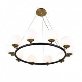 Подвесной светильник Lumina Deco Modica LDP 6032-10 BK+MD