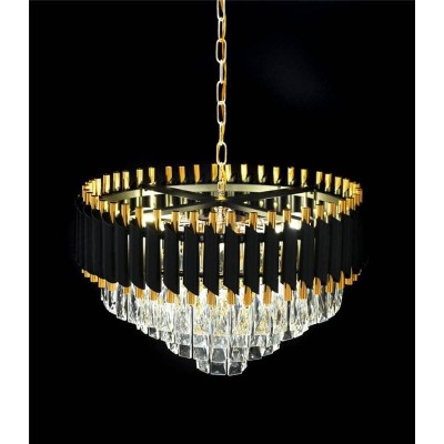 Подвесная люстра Lumina Deco Funneli LDP 6003-500 BK+F.GD - изображение 2 Подвесная люстра Lumina Deco Funneli LDP 6003-500 BK+F.GD - изображение 2