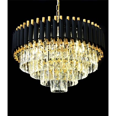 Подвесная люстра Lumina Deco Funneli LDP 6003-500 BK+F.GD - изображение 3 Подвесная люстра Lumina Deco Funneli LDP 6003-500 BK+F.GD - изображение 3