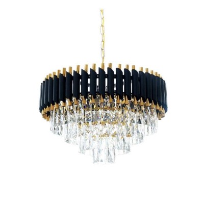 Подвесная люстра Lumina Deco Funneli LDP 6003-500 BK+F.GD - изображение 4 Подвесная люстра Lumina Deco Funneli LDP 6003-500 BK+F.GD - изображение 4