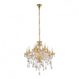 Подвесная люстра Lumina Deco Eliza LDP 7025-8+4 GD