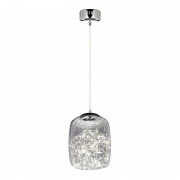 Подвесной светодиодный светильник Lumina Deco Daisy LDP 6824-220 CHR+GY