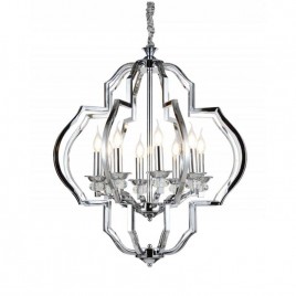Подвесная люстра Lumina Deco Cesaro LDP 17078-8 CHR
