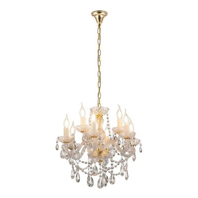 Подвесная люстра Lumina Deco Eliza LDP 7026-6+3 SL+GD - изображение 3 Подвесная люстра Lumina Deco Eliza LDP 7026-6+3 SL+GD - изображение 3