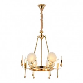 Подвесная люстра Lumina Deco Montego LDP 8010-6 F.GD