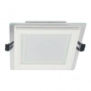Встраиваемый светодиодный светильник Lumina Deco Beneto LDC 8097-SQ-GL-9WSMD-D120 WT